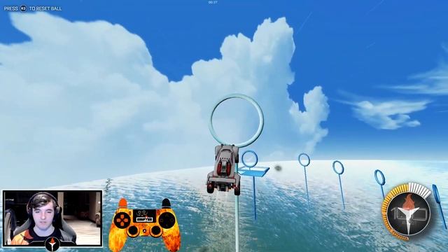 BEST WAY TO IMPROVE AERIAL CAR CONTROL | ROCKET LEAGUE RINGS MAP смотреть онлайн