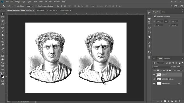 Section 4 - Lesson 24 Clone stamp tool (Learn Photoshop In Twi) смотреть онлайн