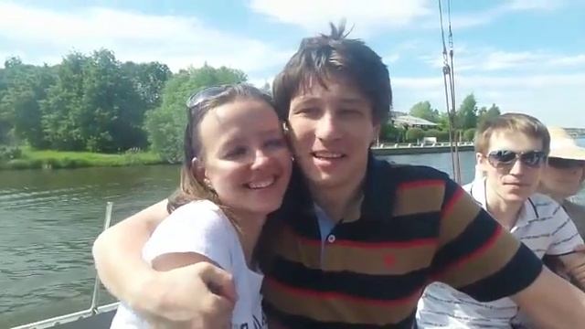 Прогулка на яхте Виктория. Июль 2015. смотреть онлайн