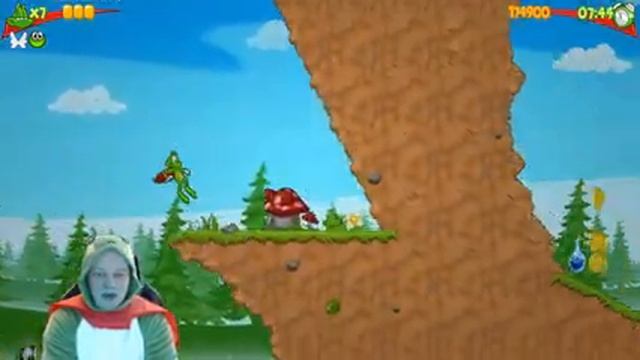 Superfrog HD World 1-6 Magic Woods [Long Play] смотреть онлайн
