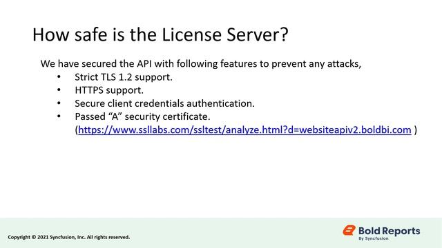 Overview of License Model in Bold Reports смотреть онлайн