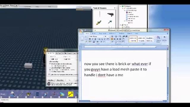 Roblox How to make a gun.mp4 смотреть онлайн