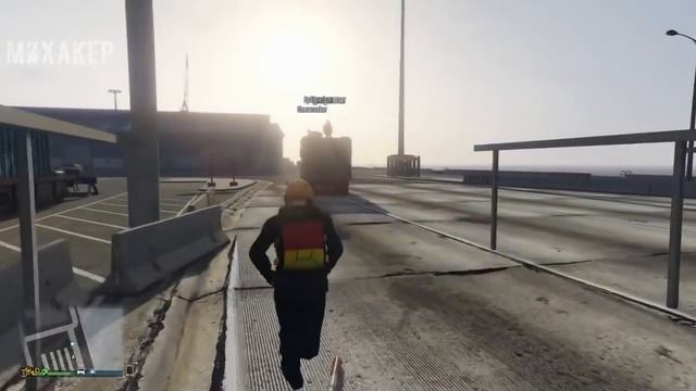 GTA 5 Смешные моменты (перевод) #123 - Лысый свинтус и брейк данс (VanossGaming)