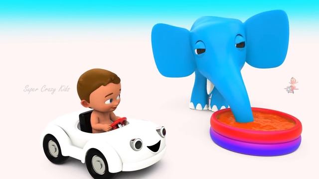 Mini-golf Baby Play Game 3D - Learn Colors For Children With ColorBalls 3D Kids Learning Educationa