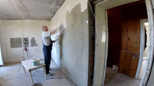 Выравнивание стен бюджетным способом смотреть онлайн