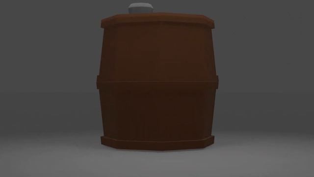 Бочка в Blender #animation #blender #blender3d смотреть онлайн