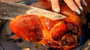 Варёно-копчёная рулька за сутки. Деликатес заслуживающий внимания!