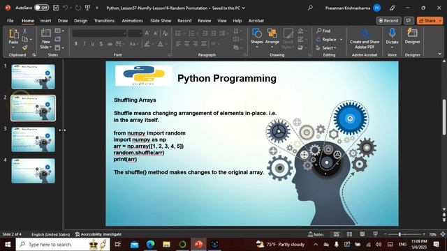 Python L58 in English, This video explains NumPy Lesson17,Non Tech People can understand well. смотреть онлайн