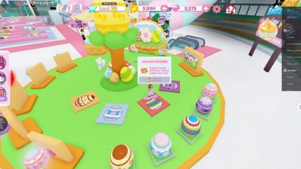 EASTER EGG LOCATIONS AND HOW TO GET THE GOLDEN EGG? My Hello Kitty Cafe Easter Egg Hunt || ROBLOX