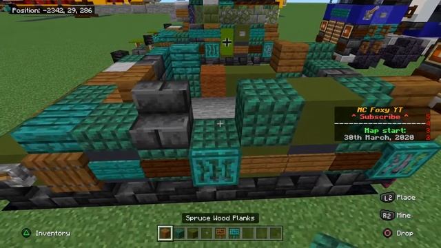 Minecraft: How to build a Howitzer in Minecraft (PzH 2000) Minecraft Howitzer Tutorial смотреть онлайн