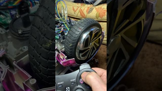 Hoverboard HOVER-1 H1 PID servo control using esp32 wireless control via ps3.... смотреть онлайн