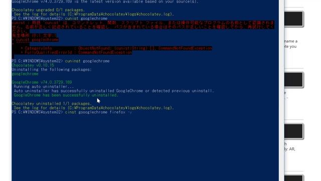 Chocolateyで、まっさらWindowsに一気にソフトをインストール смотреть онлайн