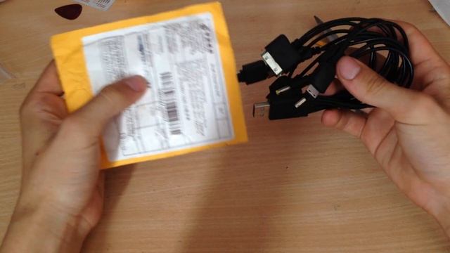 Посылка из Китая, 10 в 1 универсальный usb кабель смотреть онлайн