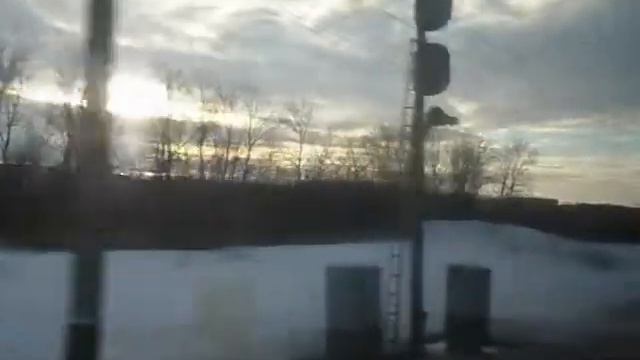 Электропоезд ЭД9Э-0004, участок Сосновка - Шемордан смотреть онлайн