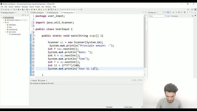Java Placement Course | Taking User Input | Lecture -5 |Hemant смотреть онлайн