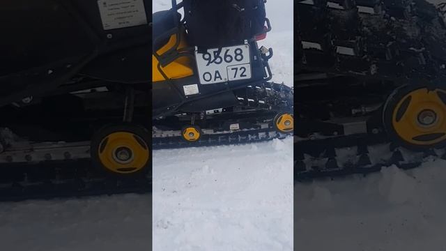 Снегоход Тикси с удлиненной гусеницей смотреть онлайн