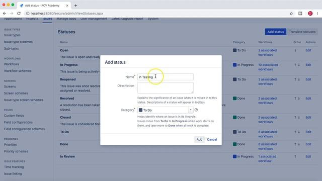 JIRA Administration Tutorial #34 - Issue Attributes | Status and Resolution смотреть онлайн