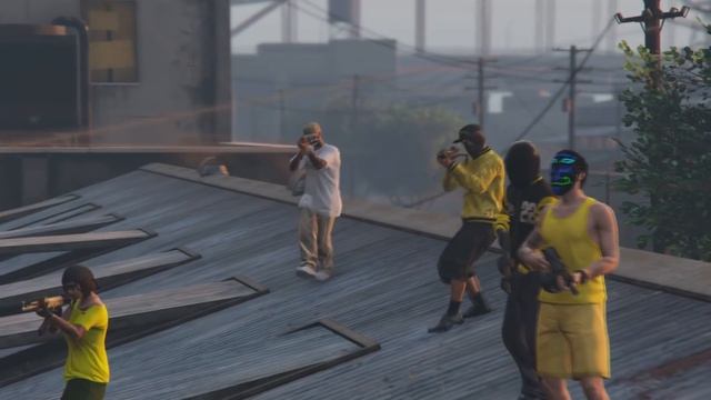 Mafia VS Vagos Car Meet In GTA Online смотреть онлайн