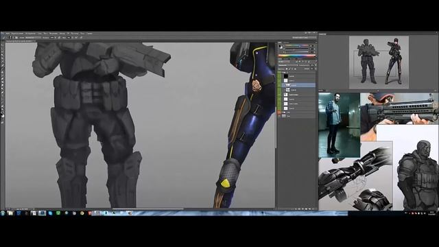 Character design for "the X domination". (Speedpaint) смотреть онлайн