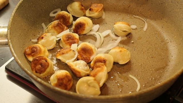 Жареные Пельмени||Как Жарить Пельмени| смотреть онлайн