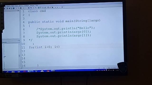 Command Line Arguments in java | Robust Coders смотреть онлайн