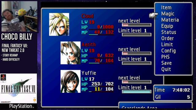 Final Fantasy VII: New Threat Mod + Hard Mode - Chocobo Farm, Midgar Zolom & Mythril Mines смотреть онлайн