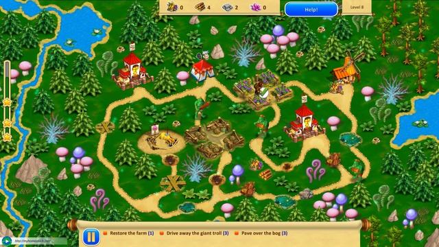 Gnomes Garden 3 - Level 8 смотреть онлайн