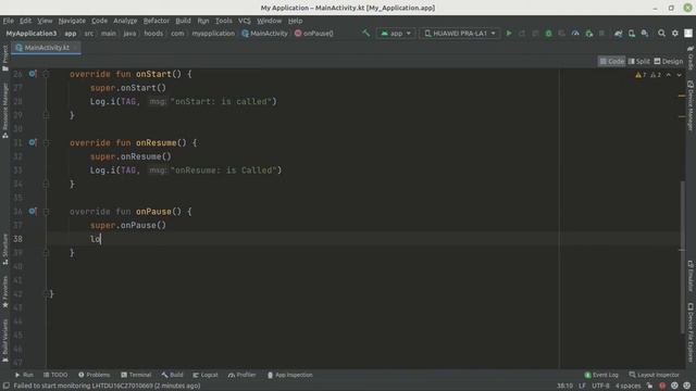 Activity Lifecycle | Android Fundamentals смотреть онлайн