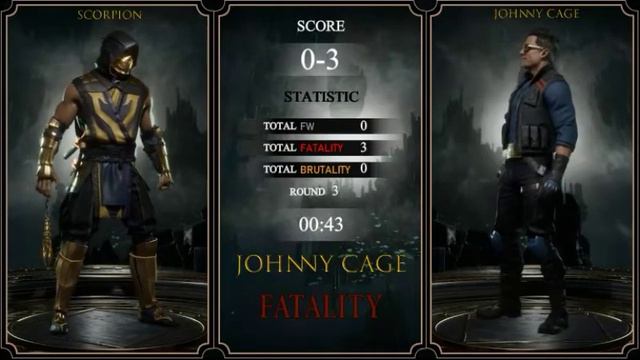 Scorpion vs Johnny cage 2020 | Mortal Kombat 2020 смотреть онлайн