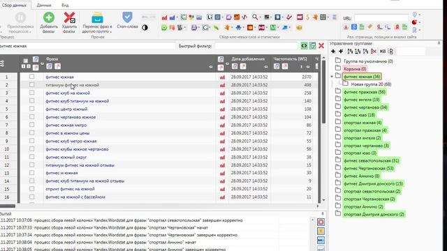 Для Татьяны предварительный анализ поисковых запросов яндекс директ по тематике фитнес зал смотреть онлайн