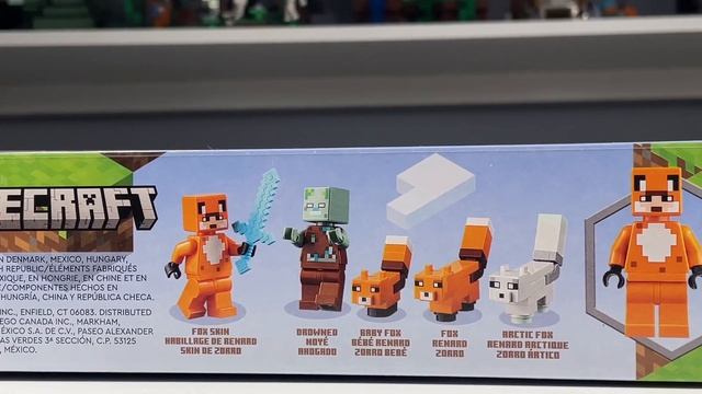 Lego Minecraft Fox lodge review (the furries return) смотреть онлайн