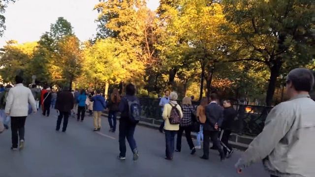 Марш Мира в Москве 21.09.2014 от начала до конца часть 1 - Moscow Peace March смотреть онлайн