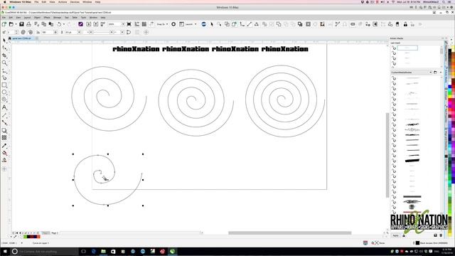How To Create Spiral Text in CorelDraw смотреть онлайн