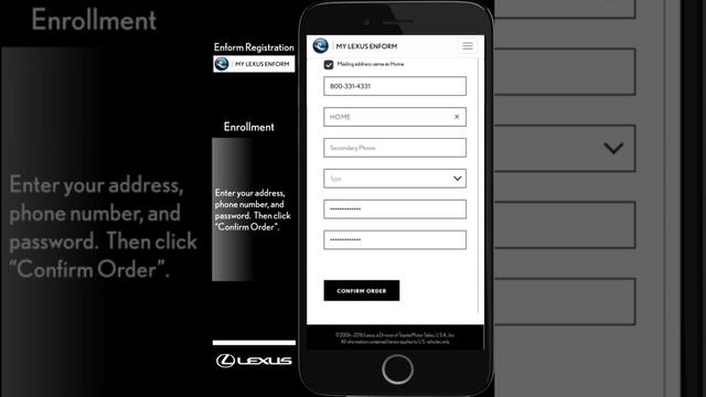 Lexus Enform Registration - April 2017 смотреть онлайн