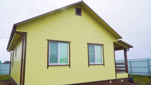 Видеообзор каркасного дома 8,5x9,5 "Фортуна" от компании "Мастер" смотреть онлайн