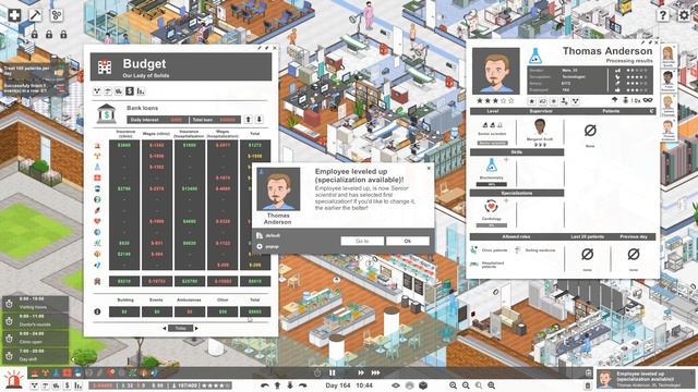 Project Hospital Ep 12 | "Ummm... Did someone misplace my money?!" | Hospital Manager Sim! смотреть онлайн