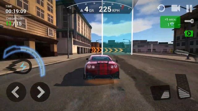 Car Driving Simulator 3D Nissan GTR, Audi R8, Ferrari 2019 walkthrough gameplay смотреть онлайн