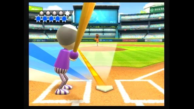 Wii Sports - Baseball - Training: Swing Control (Platinum) смотреть онлайн