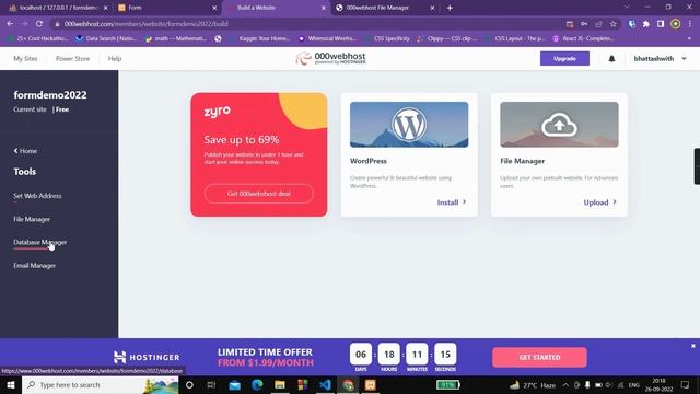 How to host PHPMyAdmin on 000webhost | Hosting Dynamic website | 000webhost смотреть онлайн