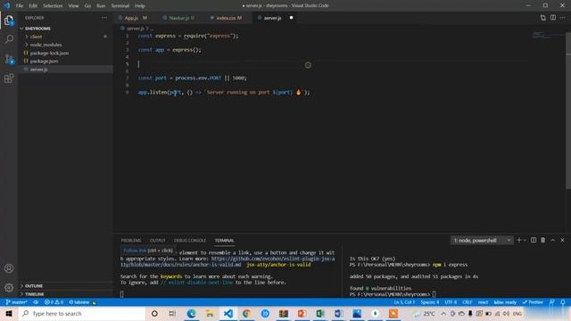 #4 Node Server Setup - Full Stack Hotel Booking System React 2022-Premium Course #reactjstutorial смотреть онлайн