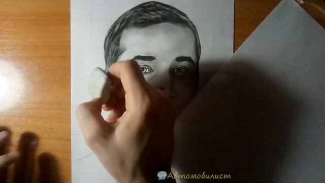 Cresp1ks | Speed drawing | Рисунок танкового блогера простыми карандашами.