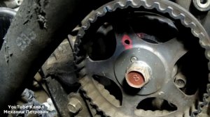 Hyundai Matrix замена ремня ГРМ натяжной ролик выставляем метки Авторемонт