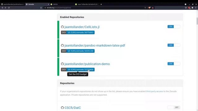 How to Make GitHub Repositories Citable Using Zenodo смотреть онлайн