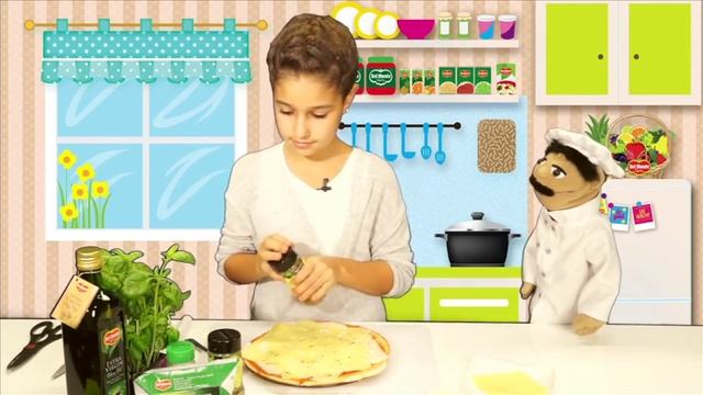 Eat Right With Chef Alfredo - How to Make an Italian Three Cheese Pizza смотреть онлайн