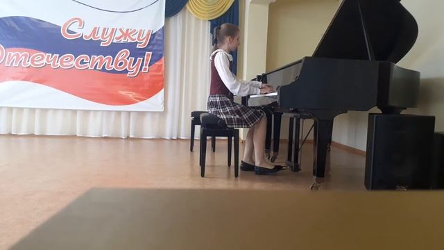 Янё Анастасия, 10 лет. А.Гурилёв. Полька мазурка ля- минор смотреть онлайн