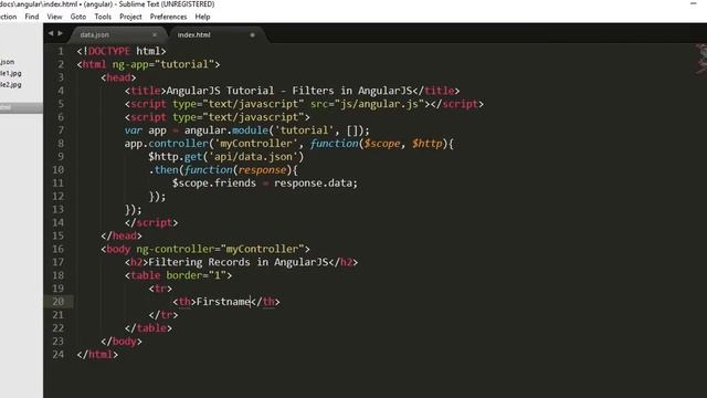 How to use Filters in AngularJS смотреть онлайн