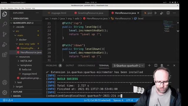 Quarkus Facile : Episode 13 - Les metrics смотреть онлайн