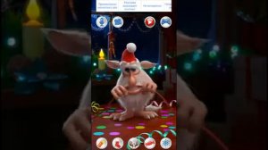 🎮 Говорящий БУБА кусает провод, жонглирует конфетами и запускает снежинки с кармана.