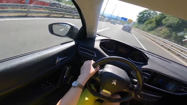 2014 PEUGEOT 308 SW 1,6 HDI (85kW) TEST DRIVE (POV)??? смотреть онлайн