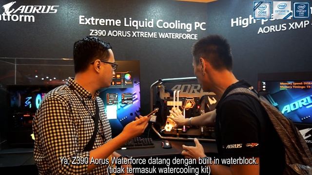 Paketan Mewah! i9 9900k 5,1GHz + Z390 Aorus Xtreme Waterforce COMBO! смотреть онлайн